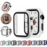 Husa Ceas Apple Watch Margine Silicon Fata Glass Orice Marime