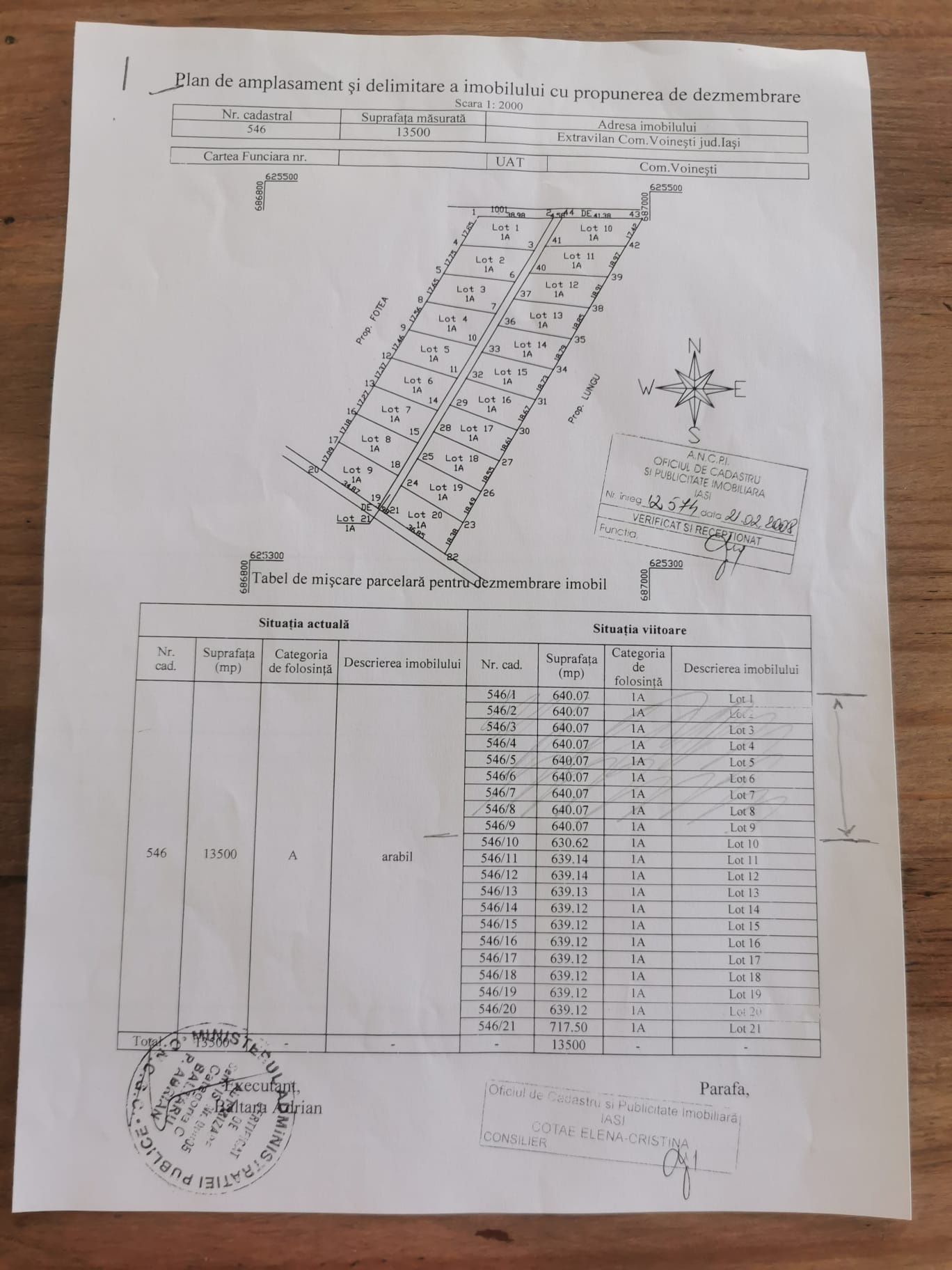 Vand 9 parcele de teren la 1,6 km de ferma Liliac (dupa Valea Ursului)