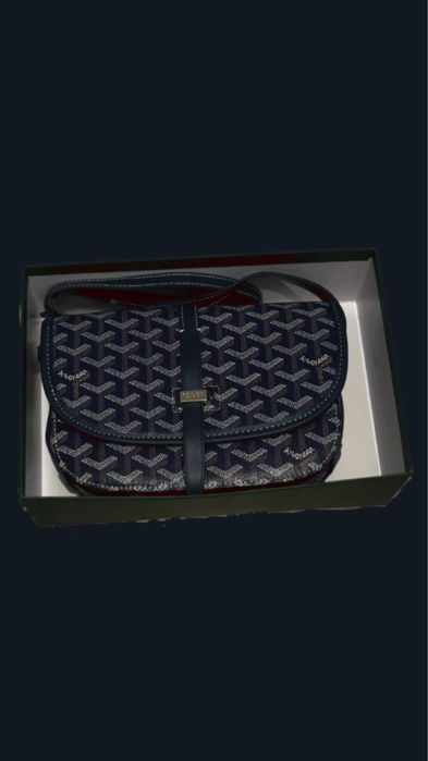 Goyard sac Sholder Bag Side Bag Navy