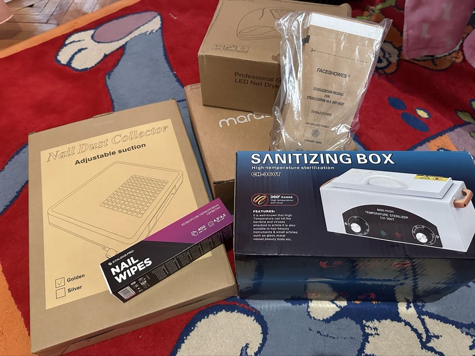 Vand aparatura manichiura