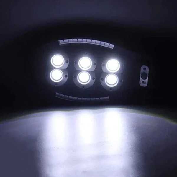 Lampa solara cu senzor de miscare, telecomanda, 100W