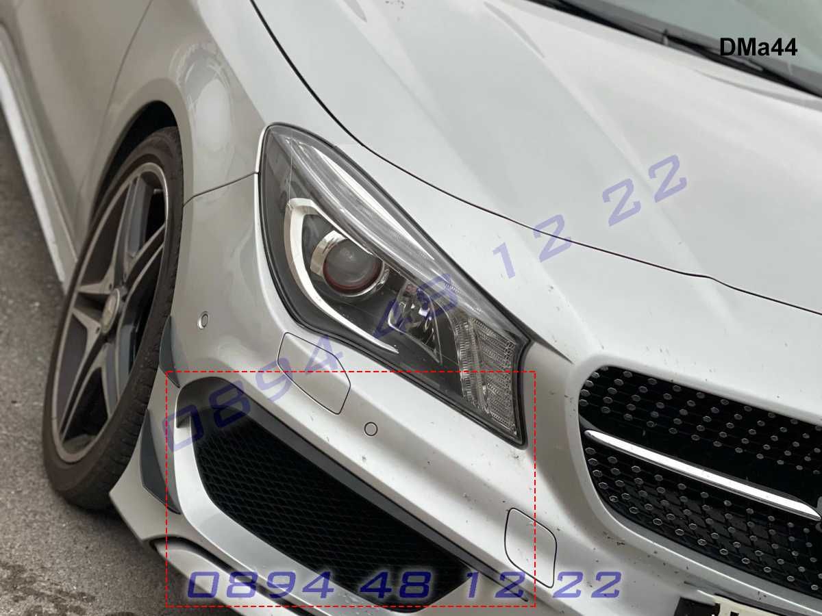 Тунинг Добавка Сплитер Предна Броня Mercedes CLA W117 Мерцедес В117