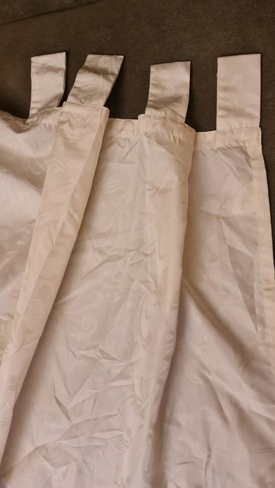 Set 4 draperii crem, 1 runner pt masa și doua fete de perna decor