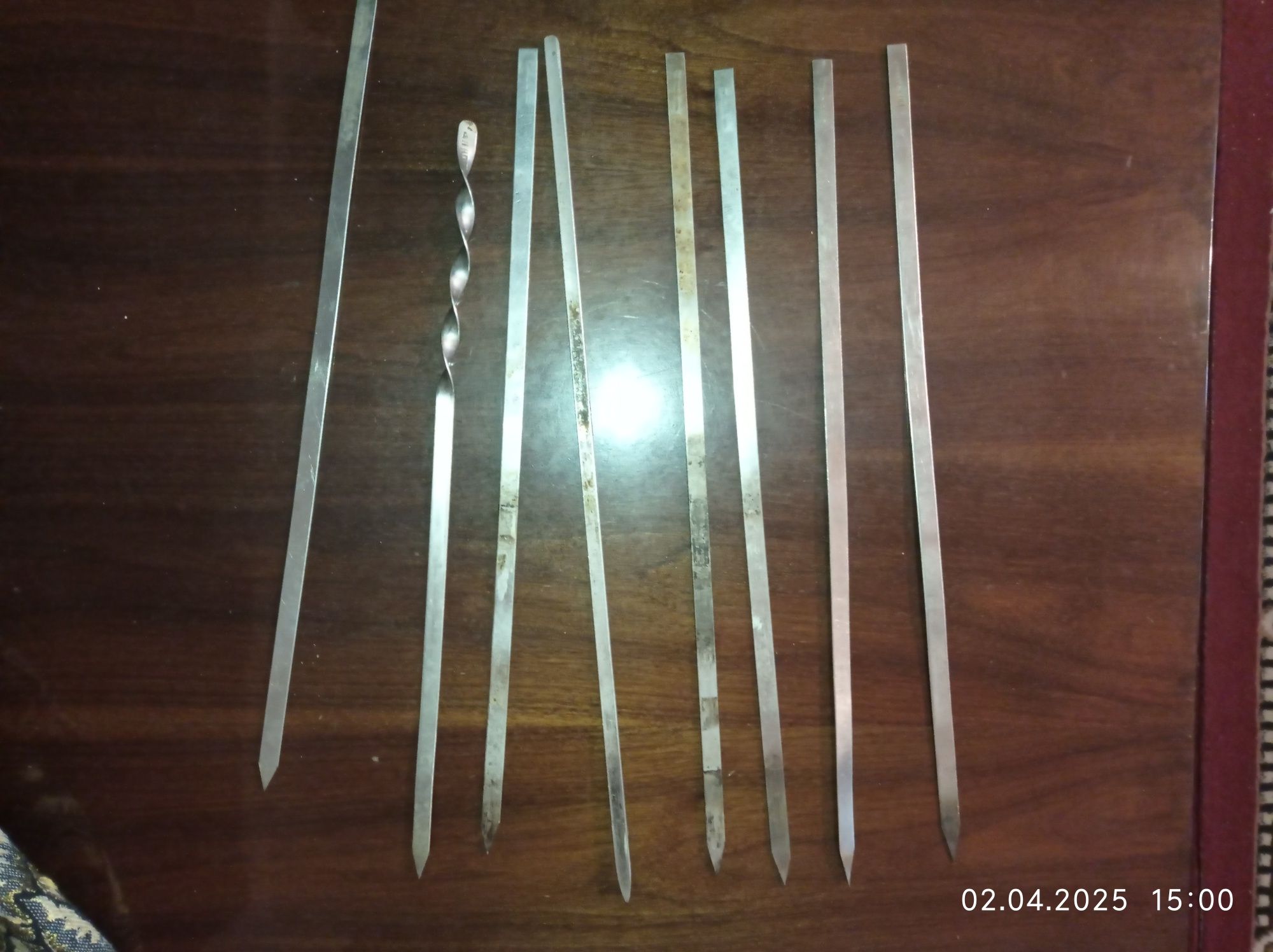 6 shashlik sixlari 60 so'm