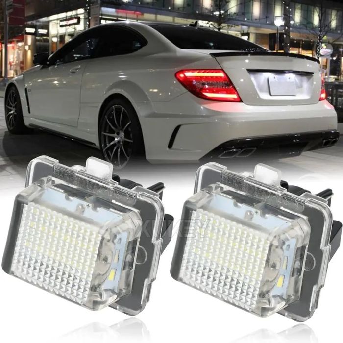 LED Плафони за номера за Mercedes-Benz W204, W221, W222, W212, S212,