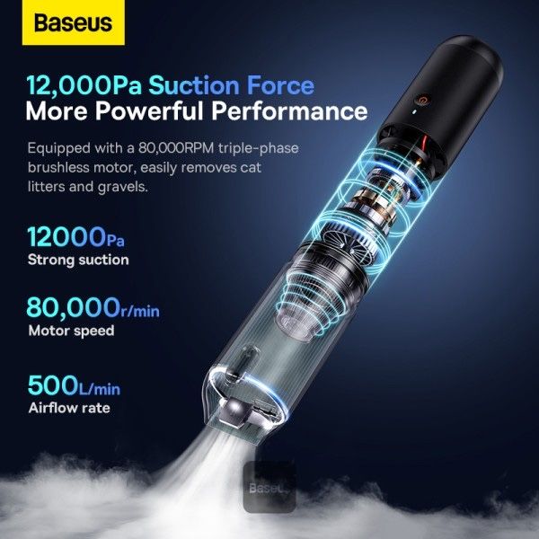 Baseus A3 Lite авто пылесос