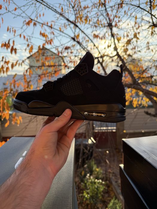 Jordan 4 Black Cat marimea 37, 38, 40, 44, 46