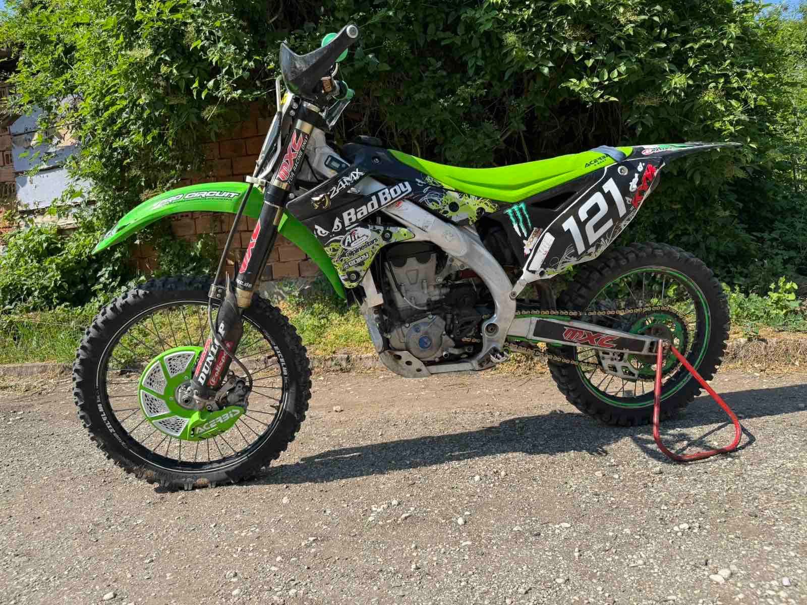 Кросов мотор Кавазаки 450 кубика