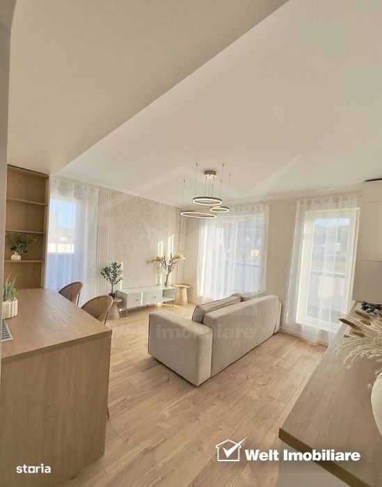 Apartament 2 cam cu terasa de 25 mp, Floresti