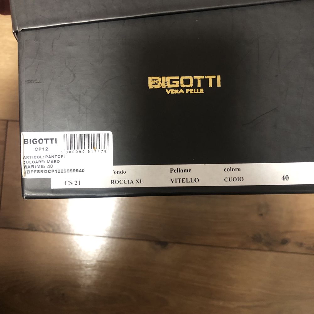 Pantofi Bigotti barbati