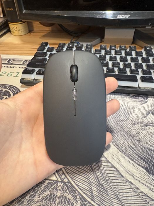 Перфектна безжична мишка (Bluethooth/флашка)