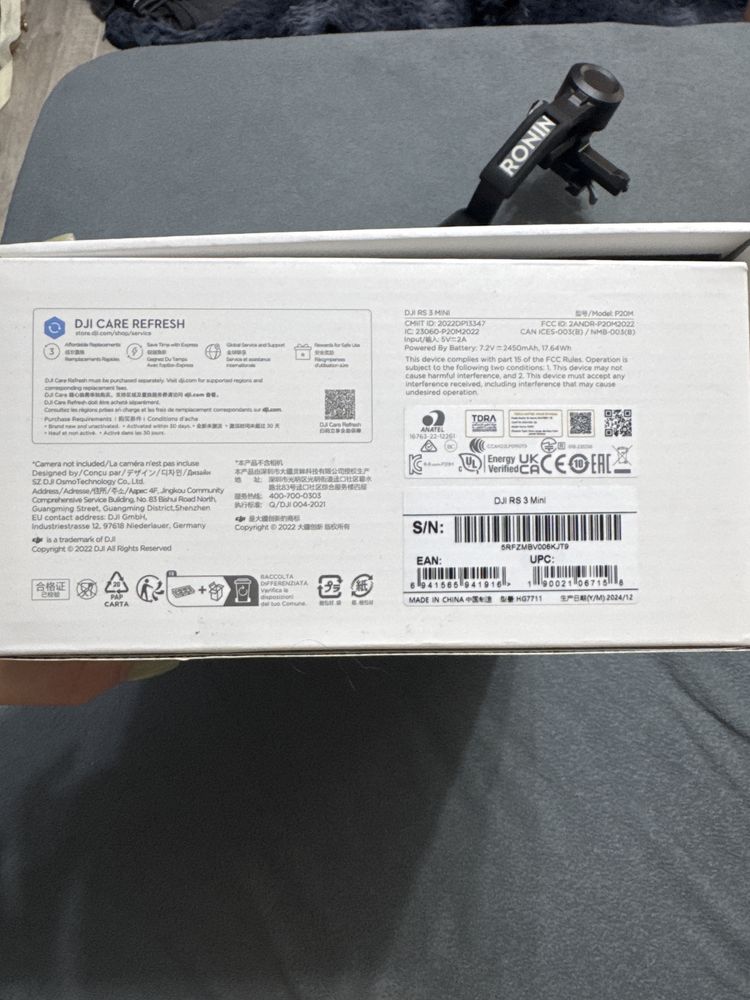 Dji rs3 mini полный комплект