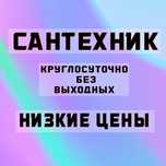Сантехник. Петропавловск. Недорого