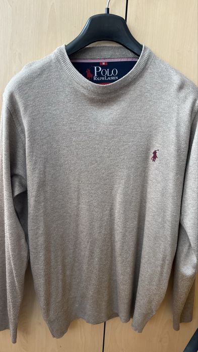 Мъжки вълнен пуловен на Polo Ralph Lauren. Премиум качество,  размер М