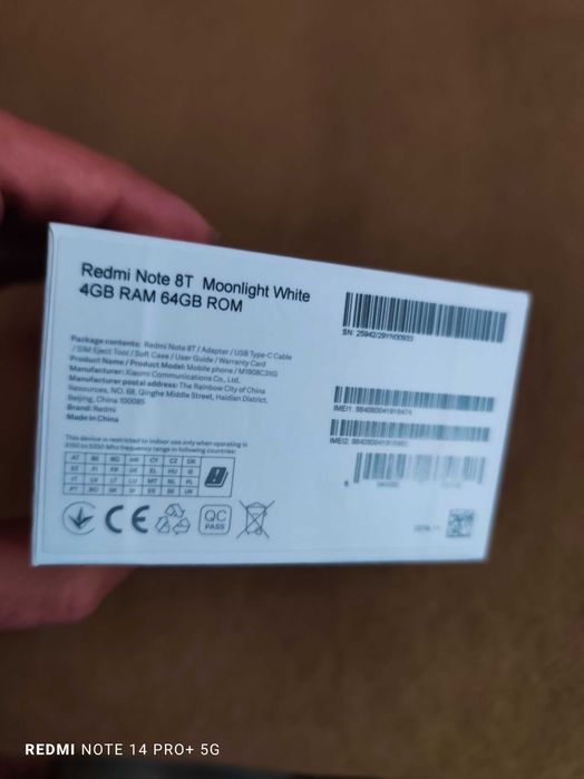 Здравейте! Продавам Redmi Note 8 t