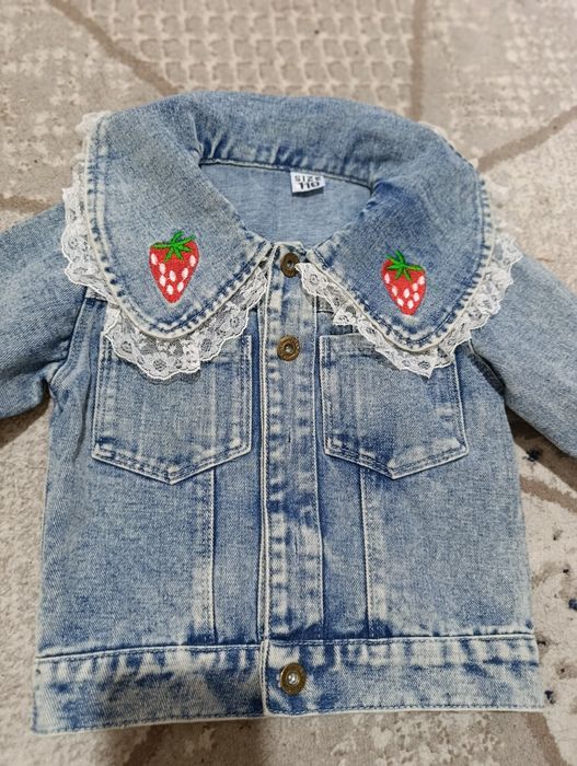 Джинсовая куртка для девочек