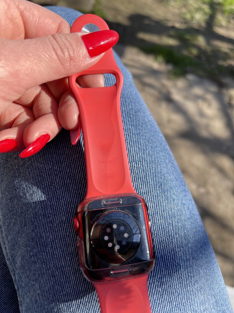 apple watch 7 40mm red