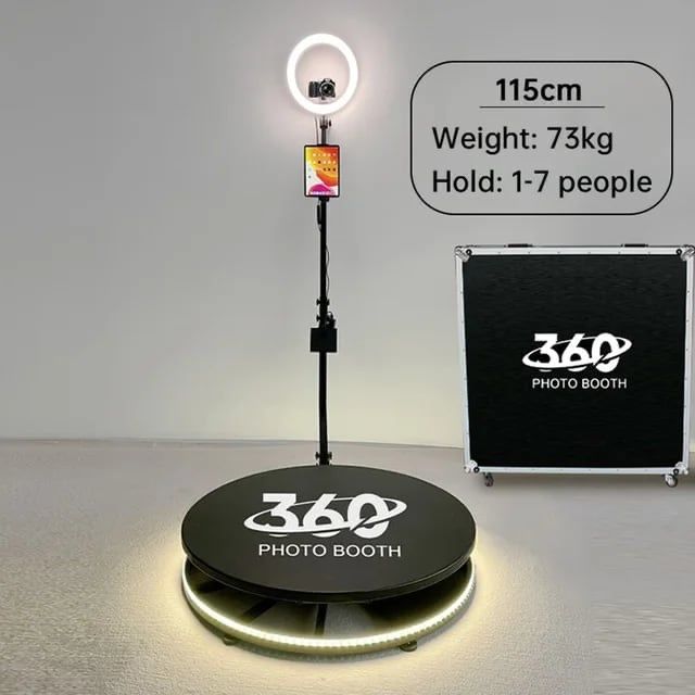360° видео платформа с RGB LED