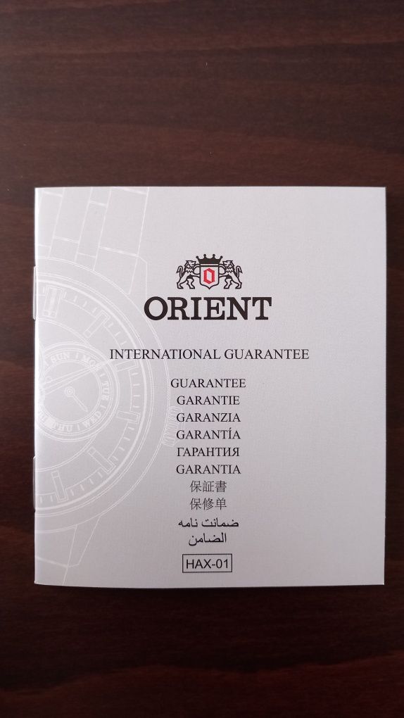 Orient нов часовник