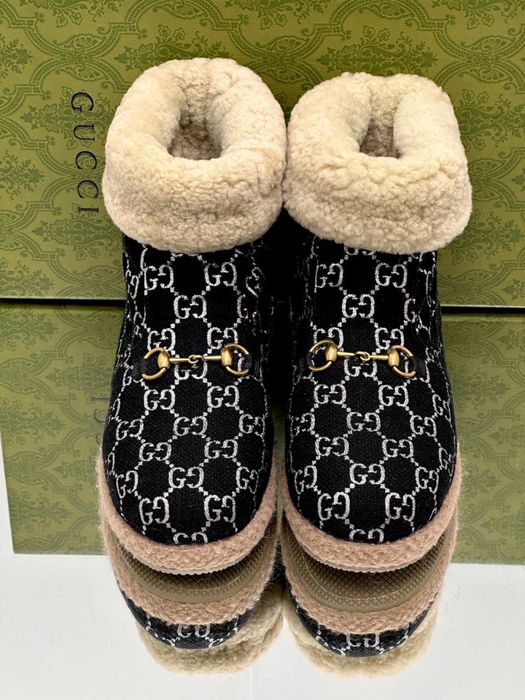 Обувь ботинки валенки Gucci