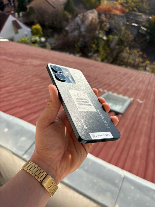 Xiaomi Redmi 13C Black, Dual SIM, Memorie 256GB, 8+4GB RAM - IMPECABIL