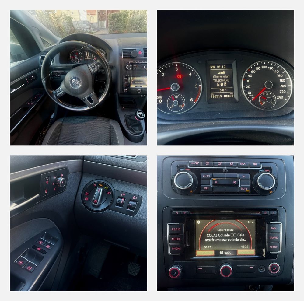 Volkswagen Touran 2012 Euro5