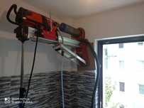 Gaura carotă AC CENTRALA HOTĂ  Aierisire BETON  AIERISIRE cu aspirato