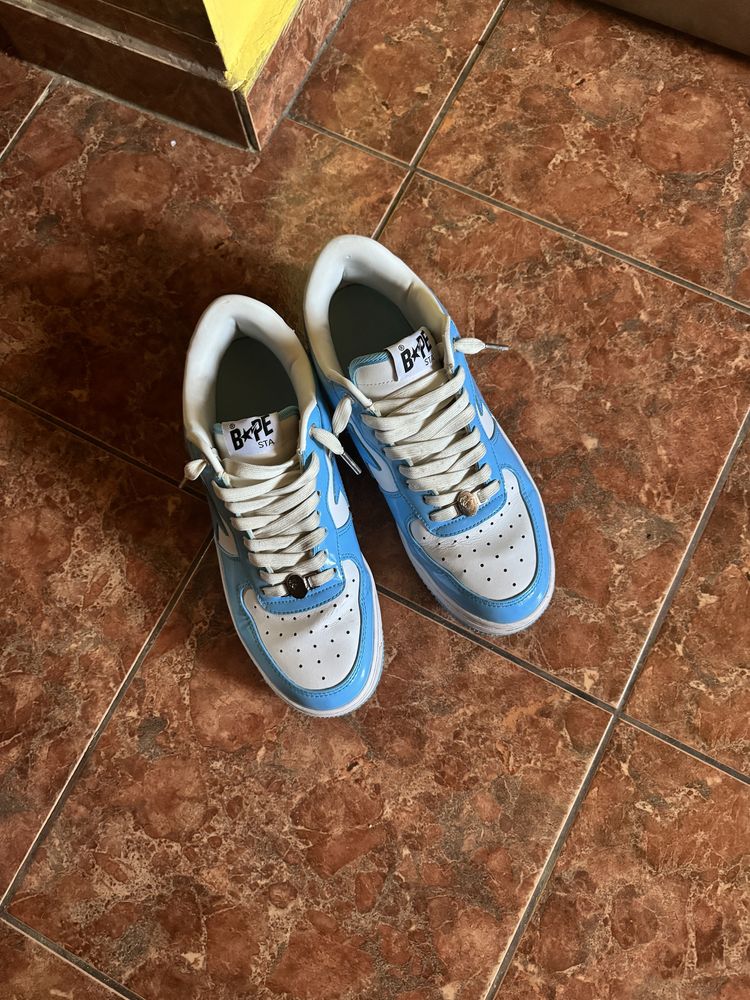 Bapesta baby blue