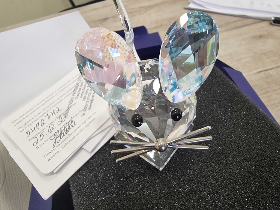 Swarovski 125 Years of Sparkle Crystal Mouse