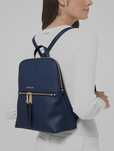Rucsac Rhea Medium Pebbled Michael Kors