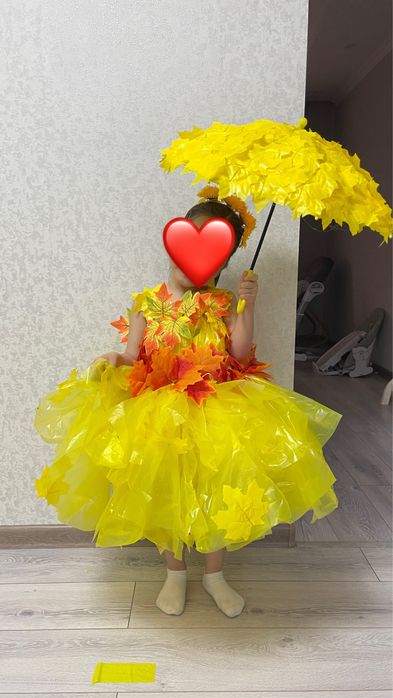 Платье детское для осеннего бала