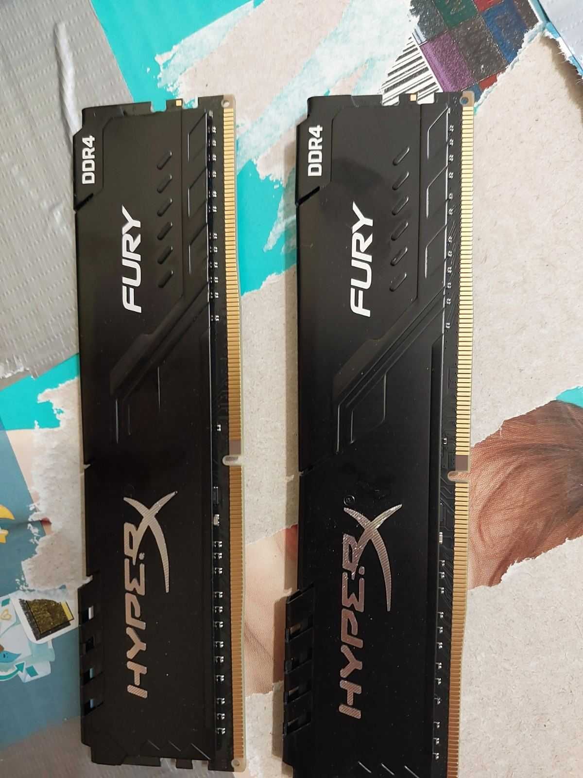 16GB DDR4 HyperX Fury, 3200Mhz, CL16