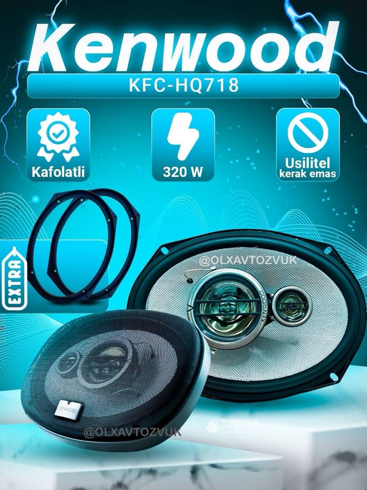 Kenwood 718 kalonka xtoy nusxasi 2taa yangi pulga yarasha bez usilitl