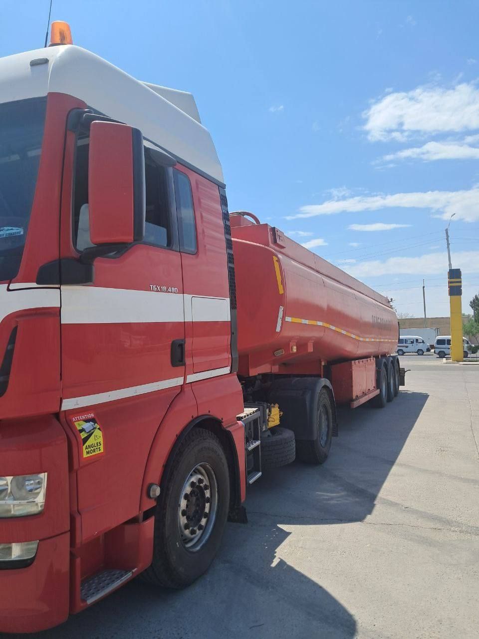 MAN TGX 18.480 + GRAZ прицеп Сотилади