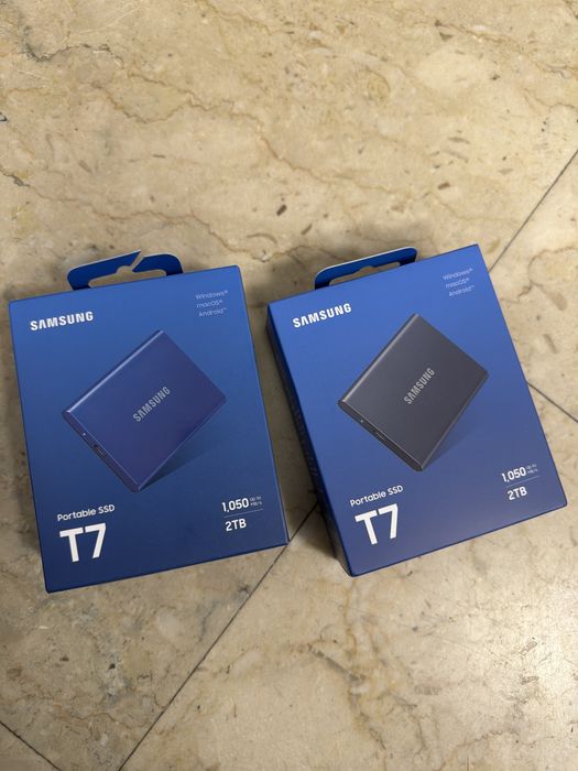 Ssd extern samsung t7 2tb nou sigilat original