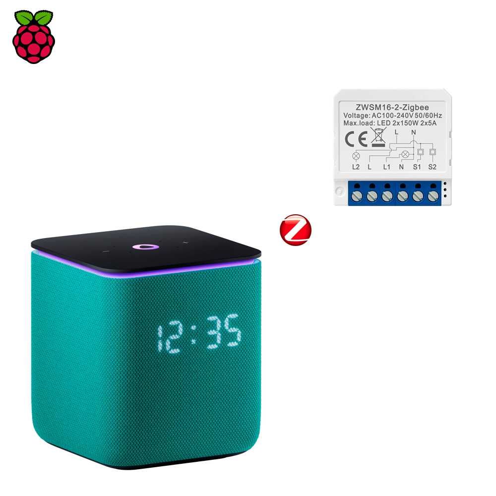 Умный Реле - Tuya ZigBee - 2 канальное