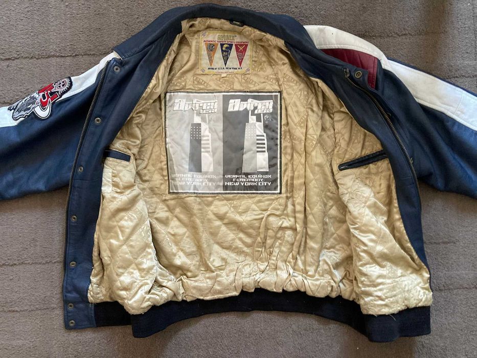 Geaca de piele Avirex 100% naturala