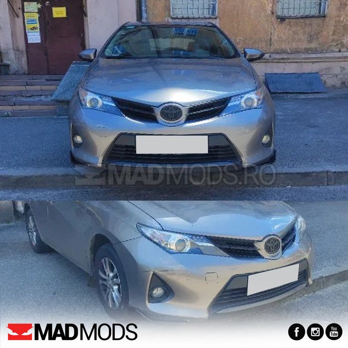 Set prelungiri laterale lip-uri negre bara fata spate BMW Audi Volkswa