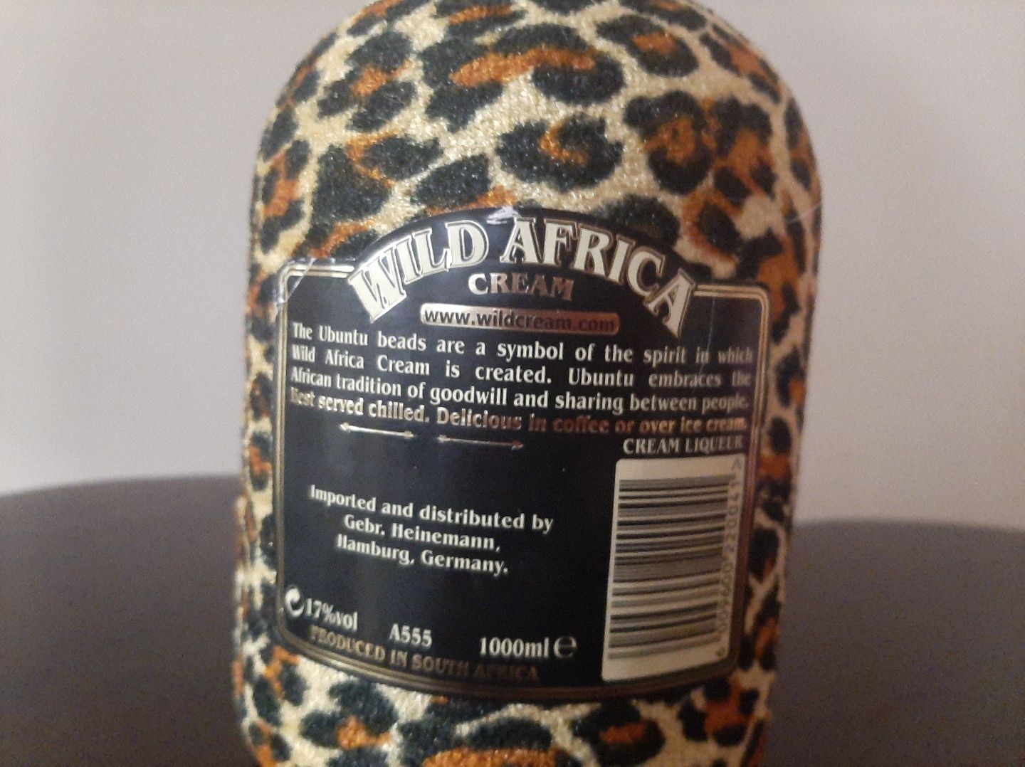 Бутылка от ликёра Wild Africa
