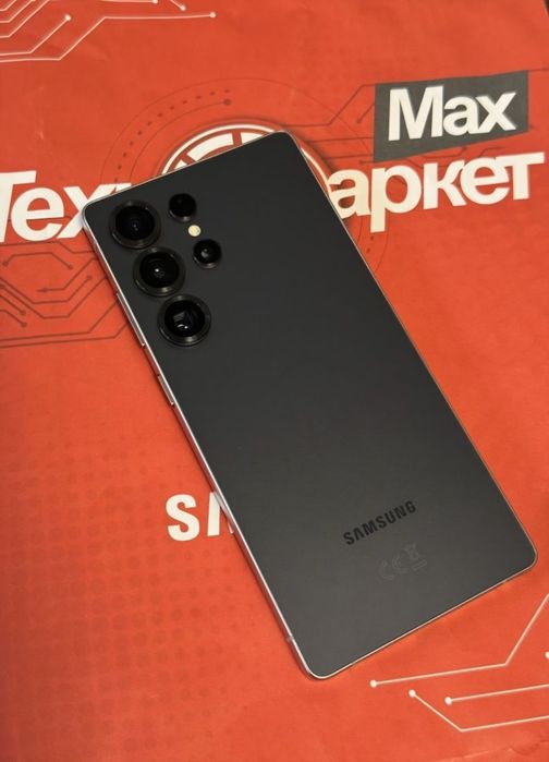 КАТО НОВ 512GB Samsung S25 Ultra 5G Техномаркет Гаранция 2027г. Black