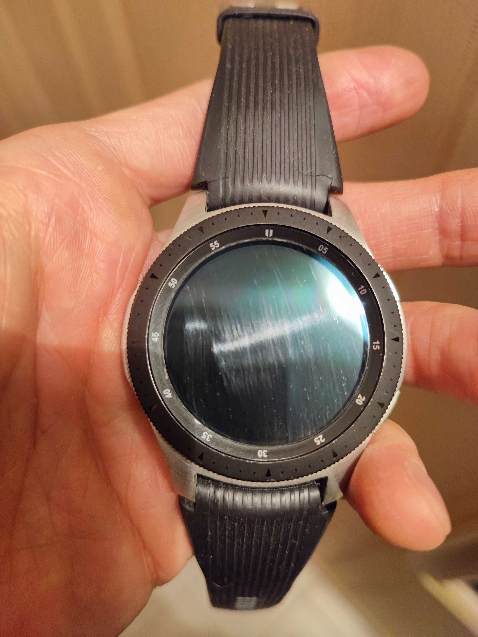 Перфектен/Samsung Watch-Silver-46 mm.Bluetooth