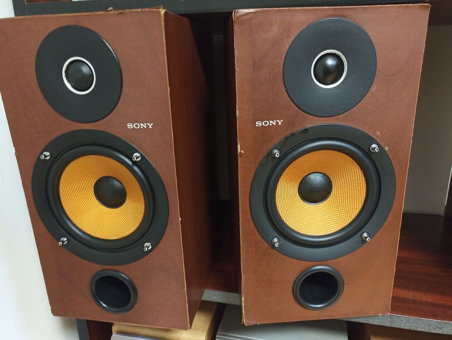 Sony SS-CHX70, originale, imped.4ohmi, sunet super, probleme estetice.