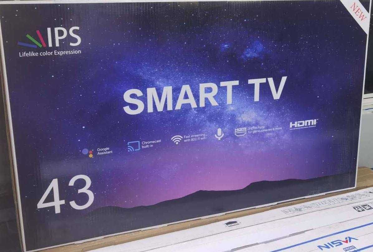 Телевизор Smart tv-43 wifi +прошивка доставка