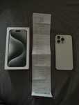 Iphone 15 pro max 256gb бял