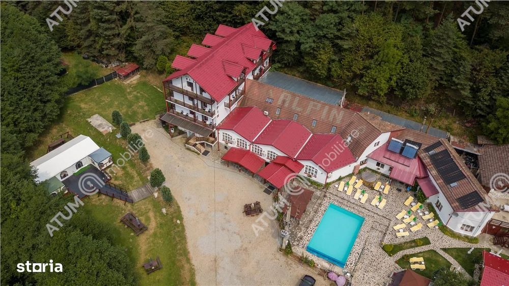 Pensiune turistica cu restaurant si 33 camere in Rasinari Sibiu