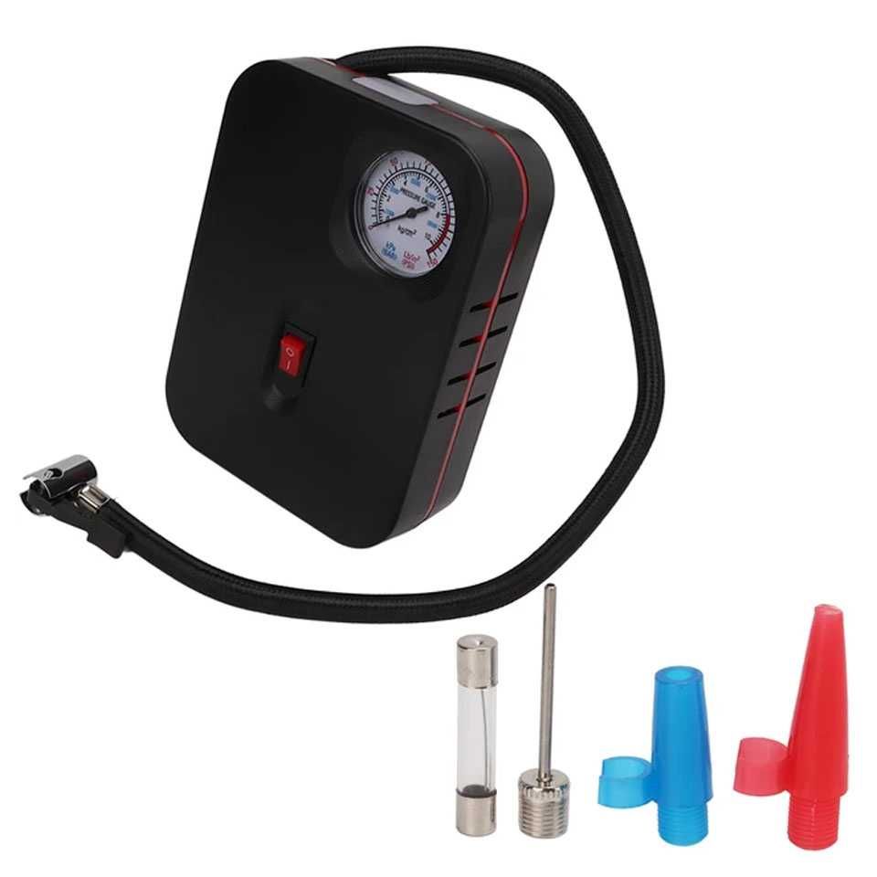 12V 100W 150PSI Преносим Мини Компресор помпане за Гуми Помпа за Гуми
