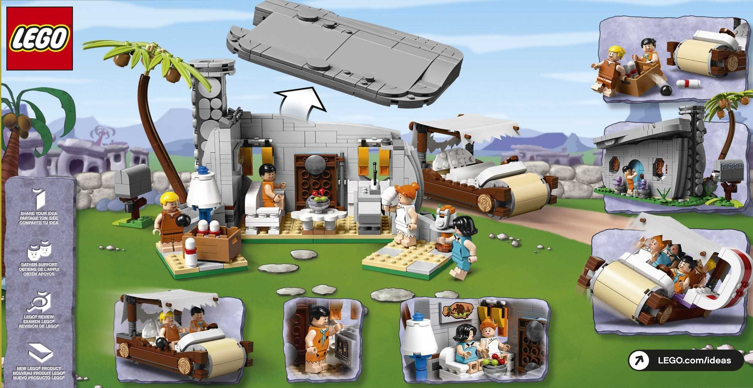 LEGO Ideas - The Flintstones 21316 - set de colectie - NOU sigilat