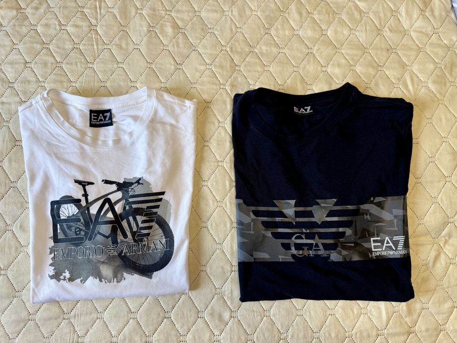 2 tricouri barbati, Emporio Armani, XL