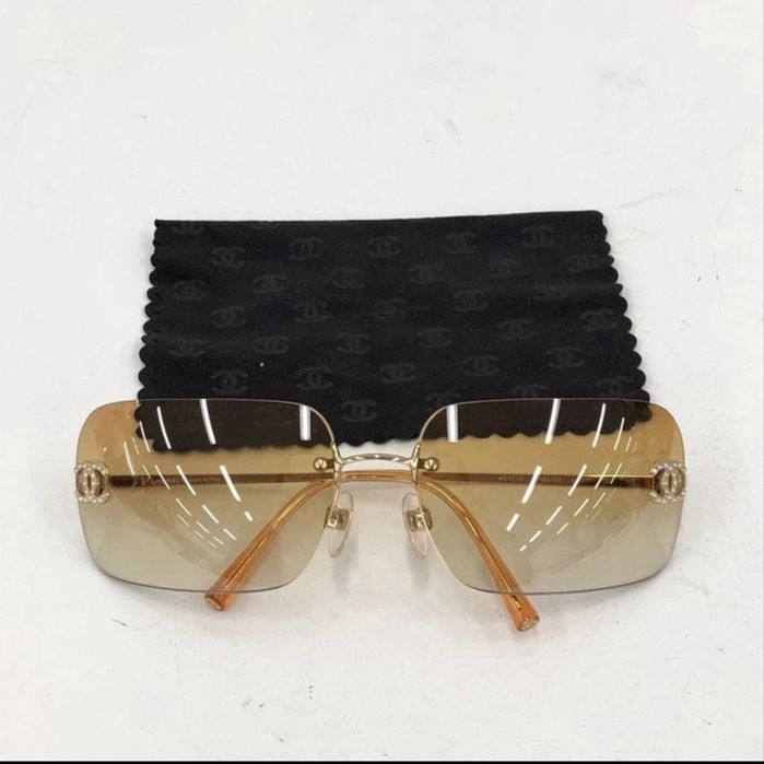 Ochelari chanel 4017-D c.125/56 62 17 120 coco mark gradient orange