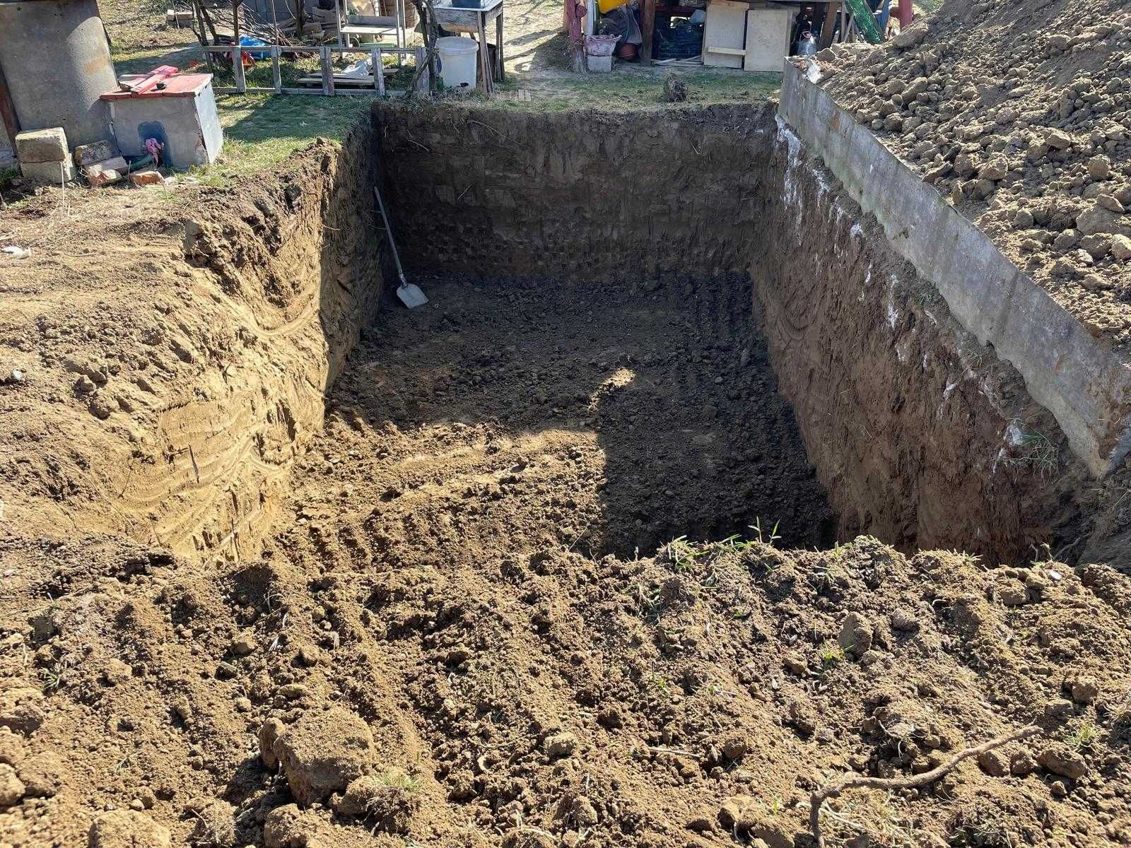 Excavatii sapaturi nivelari